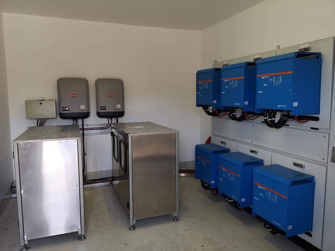 AME Power Solutions project installation 1
