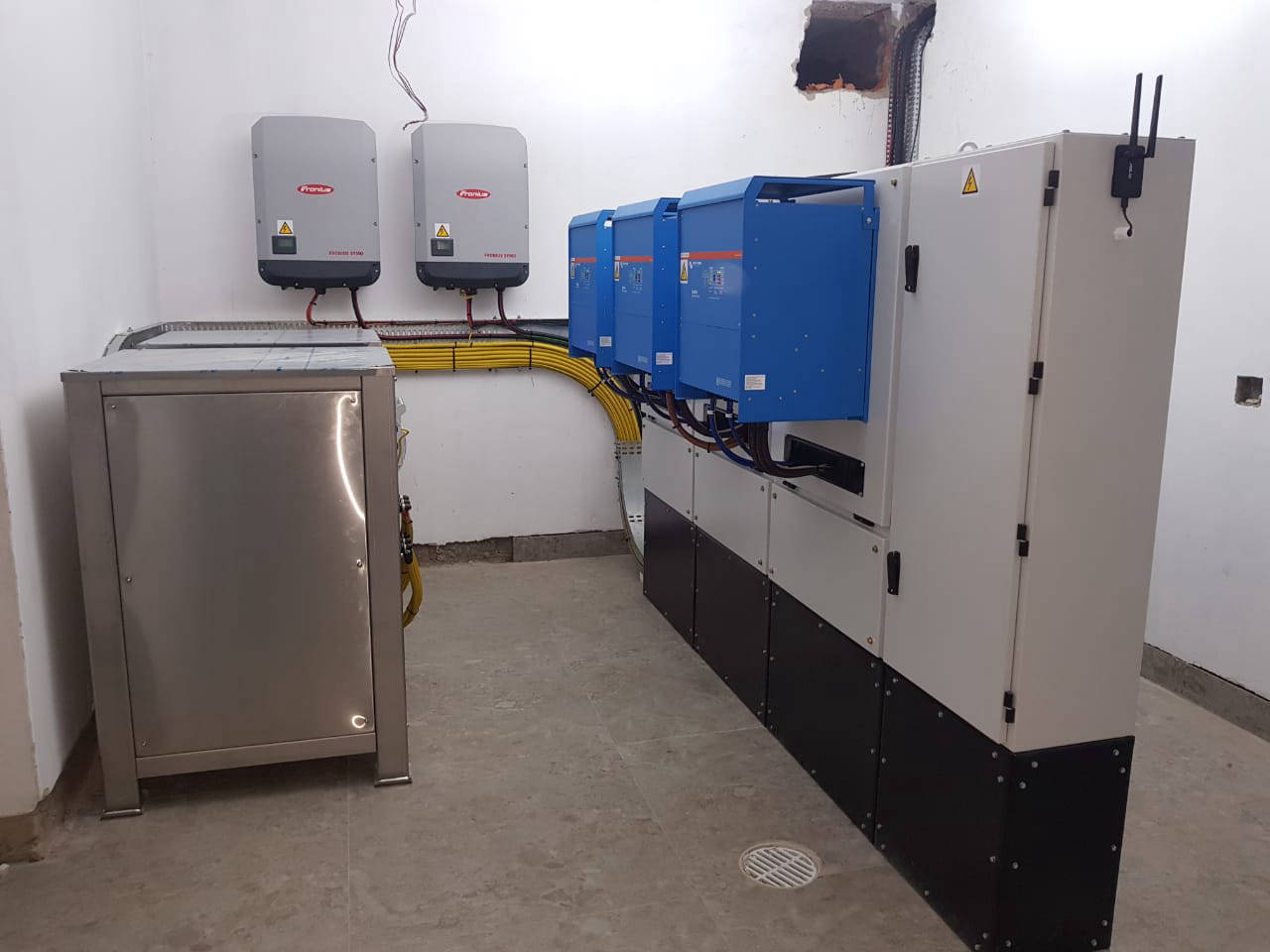 AME Power Solutions project installation 5